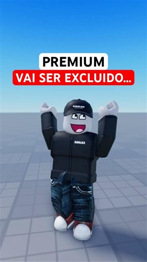 ROBLOX vai EXCLUIR o PREMIUM... #roblox #shorts