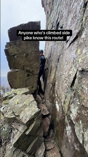 The Tightest Section on Side Pike | Lake District Scramble