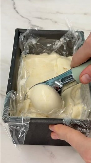 Vegan/DF Lemon Ice Cream 🍋🍨 ONLY 3-Ingredients