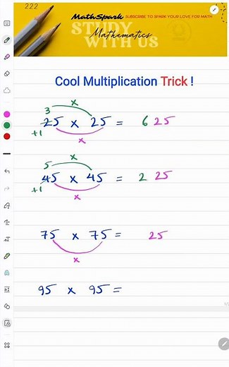 Cool Multiplication Trick| Mental Math in Seconds! #mathchallenge 🔥 #maths