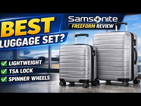 Samsonite Freeform Luggage Review ✈️ Lightweight Hardside Suitcase 2026!