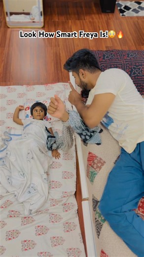 Freya Evlo Smart Work Panirkanu Pathingla😳😂 #newshorts #viral #fatherdaughter