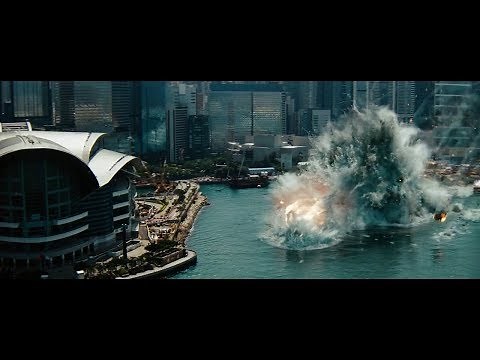 Battleship arival of aliens full scene