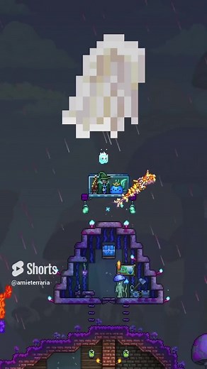 The EARLIEST Way to Fly in Terraria (BEFORE SKELETRON) #terraria #terrariafacts #terrariawing #terraria144 #terrariatips #terrariatipsfornewplayers #terrarialifehacks