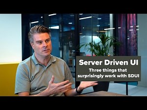 Three things that surprisingly work with Server Driven UI