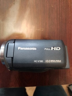 Panasonic HC-V180 Full HD Video Camera Camcorder 90x Optical Zoom - Black  | eBay