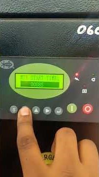 Service reset of Sullair air compressor #sullair #aircompressor #champion #machine #technology