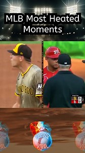 MLB Most Heated Moments #baseballlife #mlb #baseball #beisbol | Beisbol Viral