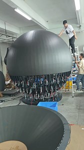 1.9K views · 25 reactions | 3M diameter led screen sphere #wall #ledscreen #led #screen #display #media #leddisplay #panel #ledpanel #bigscreen #resolution #color #rgb #tech #pixels #video #HD #videowall #tv #electronics #disco #tv #wall #dooh #technogoy #screens #decoration #sphere | Apollomi LED Screen Display Factory | Facebook