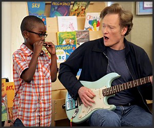 Conan O’Brien Writes Chicago Blues Songs With School Kids