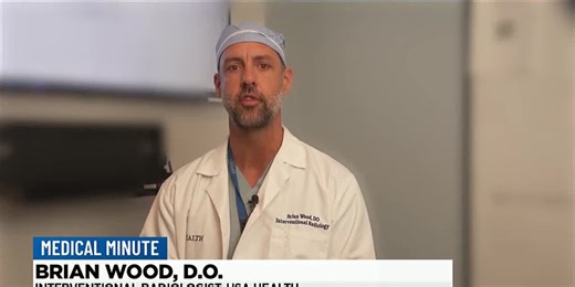 USA Health’s Dr. Brian Wood discusses  interventional radiology