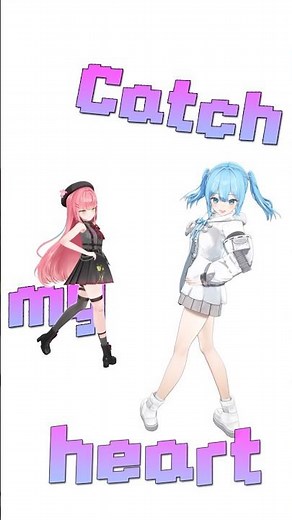 타비x나나 3D 댄스💙ㅣ ‘캐치캐치' (Catch Catch) 챌린지 #shorts #vtuber #challenge