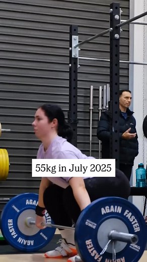 55kg in July vs 55kg in November for @tahlia.m.martin... That’s scary! #AirMafis | Accardi Barbell Club