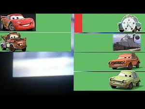 cars 2 (2011) final battle with healthbars (1/2)