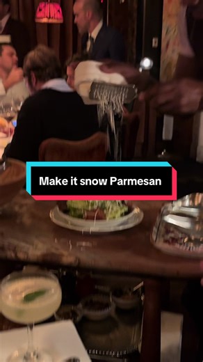 Make It Snow Parmesan Cheese for Winter Delights
