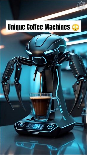 These Coffee Machines are Work of Art! ☕✨