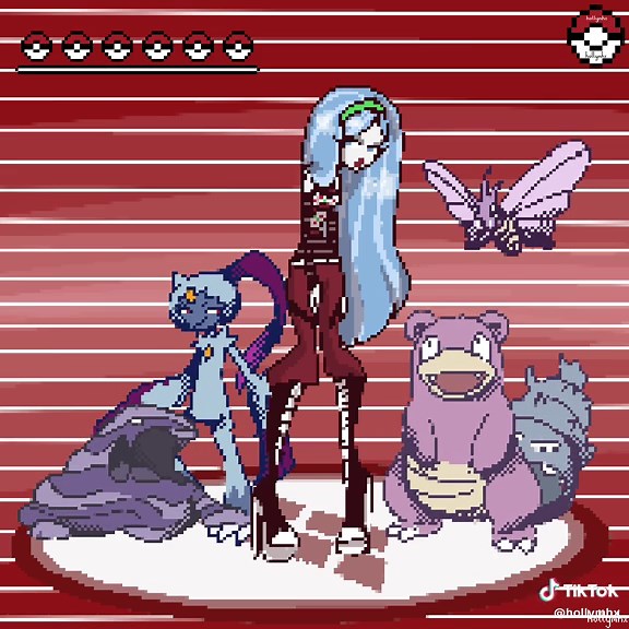 ghoulia! someone in the comments said poison type for her and I 100% agree #fyp #monsterhigh #pokemon #procreate #ghouliayelps