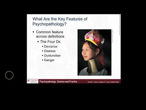 Psychopathology / Abnormal Psychology Ch.1