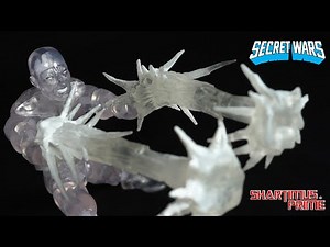Marvel Legends ICEMAN 2025 Secret Wars Retro Card Hasbro Action Figure Review