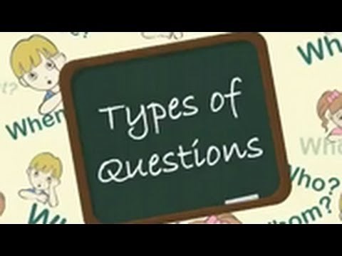 Types of Questions | English Grammar | iken | ikenedu | ikenApp