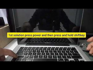 macbook pro macbook air stuck on apple logo and loading bar fixed #tagalog