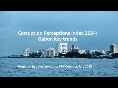 Corruption Perceptions Index 2024 Gabon key trends