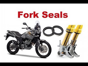 Motorcycle maintenance - How to fix leaking Fork Seals?