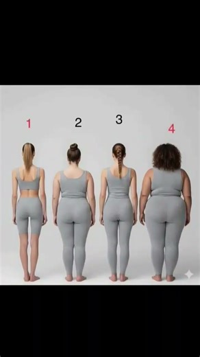 Of these four body types, which one do you like the most? Be honest!😂...