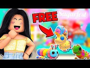 ADOPT ME SUGARFEST UPDATE! *FREE CANDICORN and ALL NEW PETS!*
