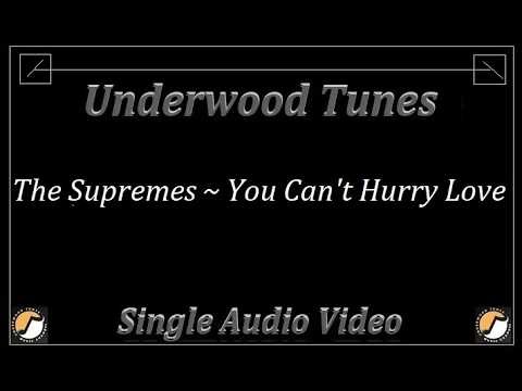 The Supremes ~ You Can't Hurry Love ~ 1966 ~ Single Audio Video