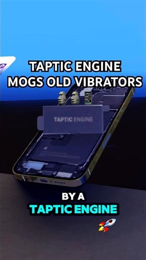 Taptic Engine Mogs Old Vibrators #shorts
