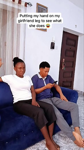 Putting my hand on my girlfriend leg to see what she does 😂 #reelsviral #couplegoals #lesbiancouple #loveislove #friends | Francisca Ada Anugebosim