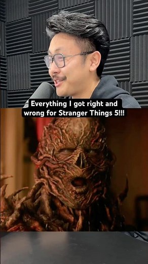 Stranger Things 5 Theories I got right and wrong! #theory #strangerthings #strangerthings5 #vecna