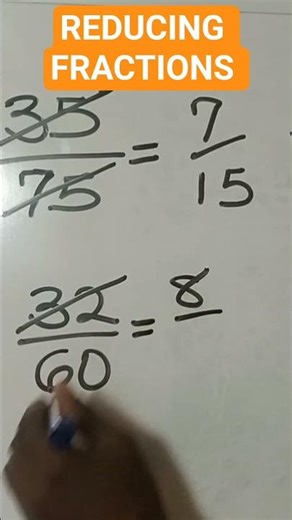 REDUCING FRACTIONS|JMC||