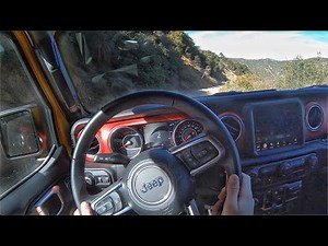 2020 Jeep Wrangler Rubicon EcoDiesel POV Test Drive (Off-Road)