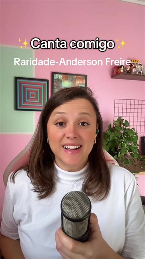 Canta comigo: Raridade @Anderson Freire #karaoke #cantacomigo #dueto #raridade #andersonfreire