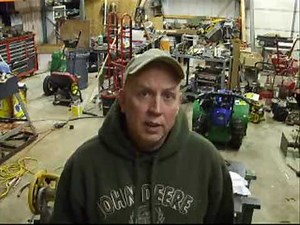 John Deere 1032 Snowblower Repair & Modification Video Part #7