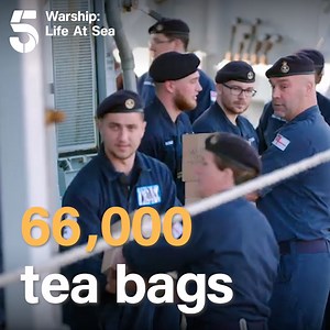 58K views · 2.3K reactions | HMS Northumberland is preparing for a four-month tour of duty and loading the food stock is a mission in itself. NEW Warship: Life at Sea continues Monday at 9pm on Channel 5 | Channel 5 | Facebook