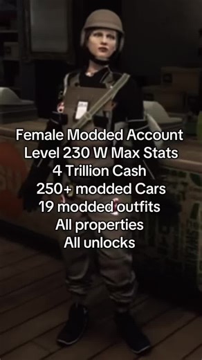 GTA modded accounts for all consoles #gtamoddedcars #xbox #playstation #gtamoddedaccount