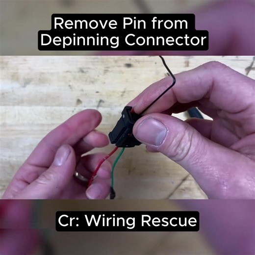 How to remove pins from a connector Depinning Connector | DIY Electrical Wiring
