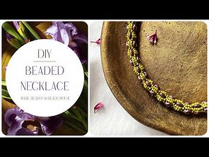 How to Make a Beaded Necklace with SuperDuo Beads | Marie Beadsy x Beads Mouse