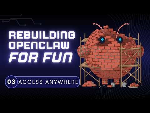 Accessing our AI Agent Anywhere via Telegram - OpenClaw From Scratch (ep 3)
