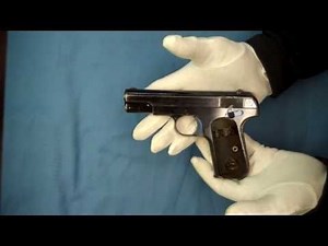 Serial Number 1 Colt .380 Pocket Hammerless