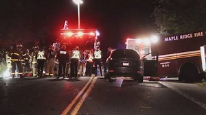 Maple Ridge crash sends two people to hospital