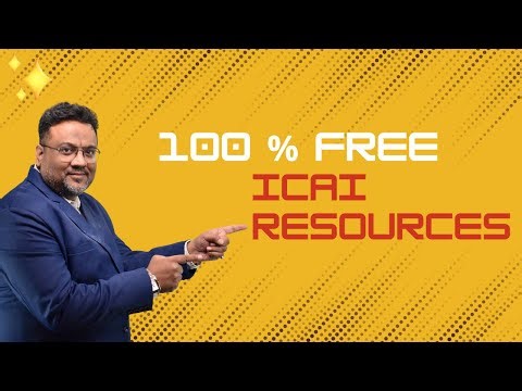 The CA Student's Secret Weapon 🚀: Unlock 100% Free ICAI Resources