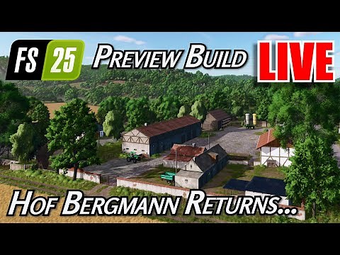 Hof Bergmann - Special First Look - Farming Simulator 25