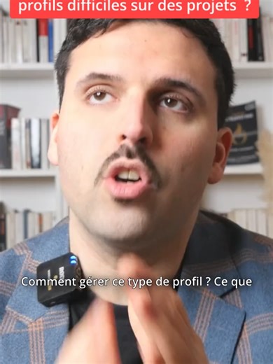 Comment gérer des profils difficiles sur des projets Si tu es CEO, cadre ou entrepreneure, et que tu veux développer une posture de leader stable dans ton entreprise / cabinet même face à des personnalités difficile et sans que ça te coûte ton couple , je t'ai préparé une Masterclass offerte avec une roadmap, écris leader en commentaire.