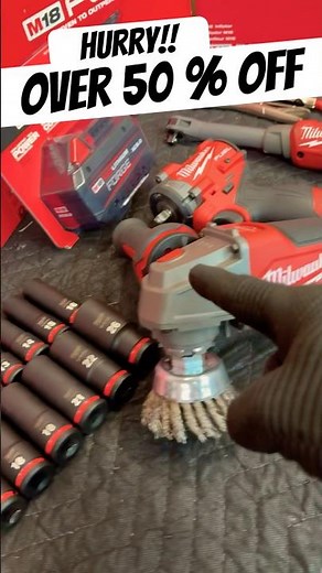 OVER 50% OFF Milwaukee Tool Deals Today!