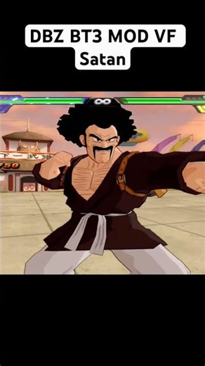 DBZ BT3 MOD VF : M Satan #shorts #dbzbt3 #short #shortvideo #dragonballzbudokaitenkaichi3