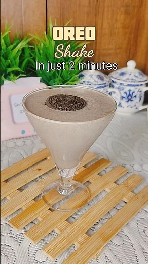 Oreo Shake in Just 2 Minutes |Chocolate Milkshake Recipe | Sister’s Spoon